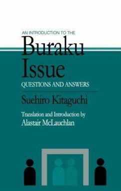 An Introduction to the Buraku Issue - Kitaguchi, Suehiro; Mclauchlan, Alastair