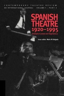 Spanish Theatre 1920-1995 - Delgado, Maria M