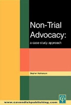 Non-Trial Advocacy - Nathanson, Stephen