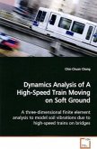 Dynamics Analysis of A High-Speed Train Moving on Soft Ground