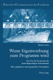 Wenn Eigenwerbung zum Programm wird