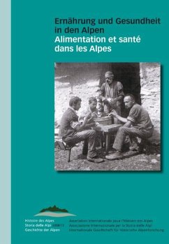 Cover Ernährung und Gesundheit in den Alpen /Alimentation et santé dans les alpes