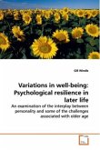 Variations in well-being: Psychological resilience in later life