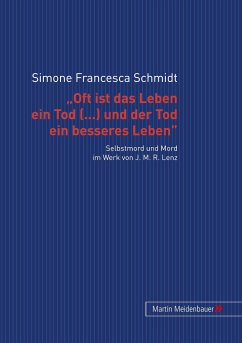 ¿Oft ist das Leben ein Tod [...] und der Tod ein besseres Leben¿ - Schmidt, Simone Francesca