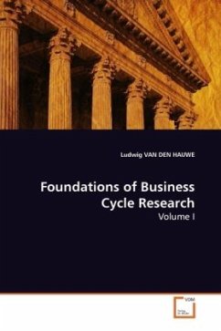 Foundations of Business Cycle Research - Hauwe, Ludwig van den