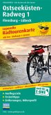 PUBLICPRESS Leporello Radtourenkarte Ostseeküsten-Radweg