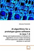 AI algorithms for a prototype game software in Java 1.6
