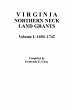 Virginia Northern Neck Land Grants,... - Bild 1