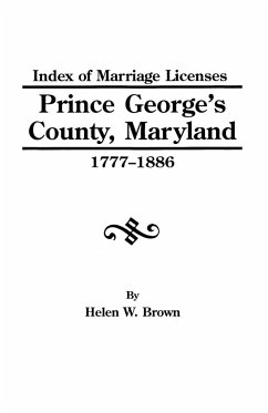 Index PR.George's Co.MD 1777-1886 - Brown, Helen W.