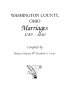 Washington County, Ohio Marriages,... - Bild 1