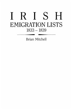 Irish Emigration Lists, 1833-1839 - Mitchell, Brian