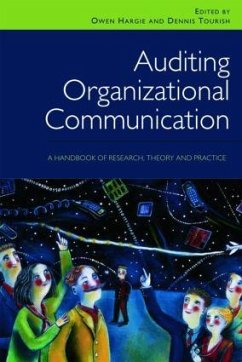 Auditing Organizational Communication - Hargie, Owen D.W. / Tourish, Dennis (eds.)