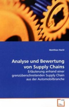 Analyse und Bewertung von Supply Chains - Hackl, Matthias