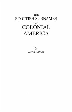 Scottish Surnames of Colonial America