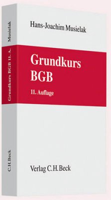 Cover Grundkurs BGB