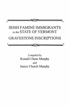 Irish Famine Immigrants in the State of Vermont. Gravestone Inscriptions - Murphy, Ronald Chase; Murphy, Janice Church