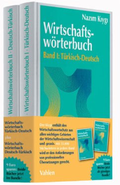 Wirtschaftswörterbuch Türkisch-Deutsch & Türkisch-Deutsch, 2 Bde. - Kiygi, Osman N.