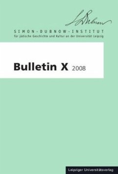 Cover Bulletin des Simon-Dubnow-Instituts für jüdische Geschichte und Kultur an der Universität Leipzig