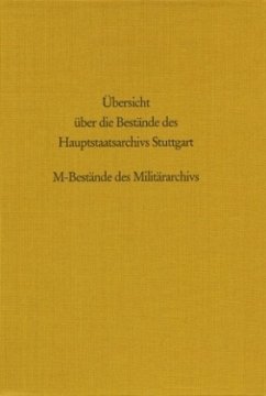 Übersicht über die Bestände des Hauptstaatsarchivs Stuttgart