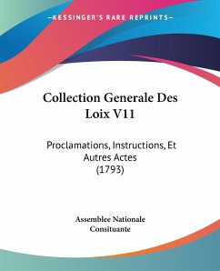 Collection Generale Des Loix V11