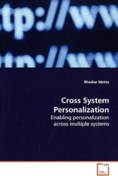 Cross System Personalization - Mehta, Bhaskar