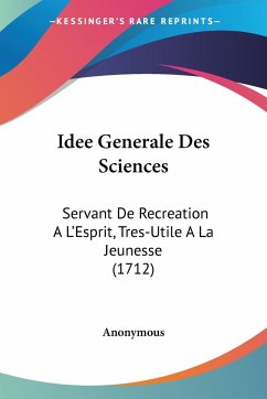 Idee Generale Des Sciences
