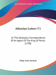 Athenian Letters V1 - Hardicke, Philip Yorke