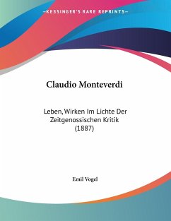 Claudio Monteverdi - Vogel, Emil
