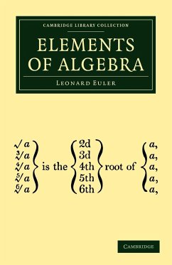 Elements of Algebra - Euler, Leonard