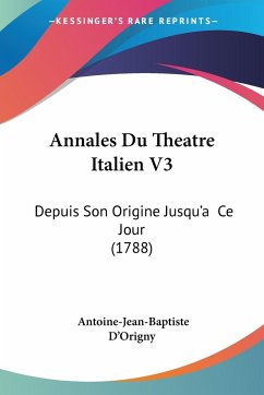 Annales Du Theatre Italien V3
