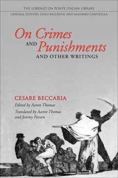 On Crimes and Punishments and Other Writings - Beccaria, Cesare