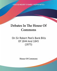 Debates In The House Of Commons