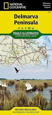 Delmarva Peninsula Map - National Geographic Maps