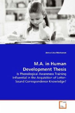 M.A. in Human Development Thesis - Mottonen, Anna-Liisa