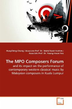 The MPO Composers Forum - Chong, HueyChing