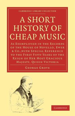 A Short History of Cheap Music - Grove, George