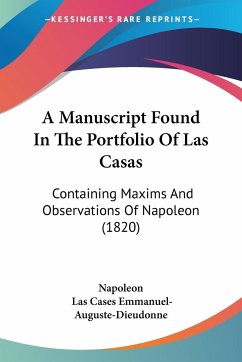 A Manuscript Found In The Portfolio Of Las Casas