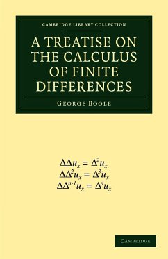 A Treatise on the Calculus of Finite Differences - Boole, George