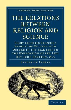 The Relations between Religion and Science - Temple, Frederick