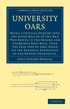 University Oars - Morgan, John Edward