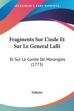 Cover Fragments Sur L'inde Et Sur Le General Lalli