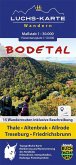 Bodetal, Wanderkarte Bodetal, Wanderkarte