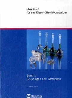 Cover Handbuch für das Eisenhüttenlaboratorium