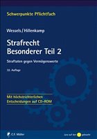 Strafrecht Besonderer Teil / 2 - Hillenkamp, Thomas (Mitherausgeber). Autor der Originalausgabe: Wessels, Johannes