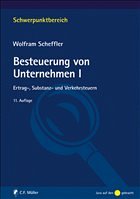 Besteuerung von Unternehmen I - Scheffler, Wolfram