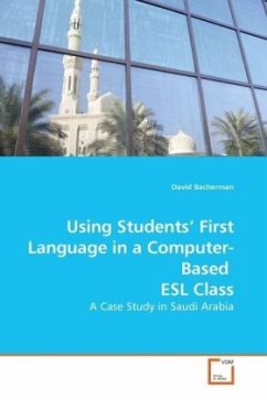 Cover Using Students First Language in a Computer-Based ESL Class