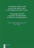 National Constitutions / Constitutions of the Italian States (Ancona ¿ Lucca)