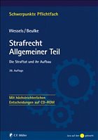 Strafrecht Allgemeiner Teil - Beulke, Werner (Mitherausgeber). Autor der Originalausgabe: Wessels, Johannes