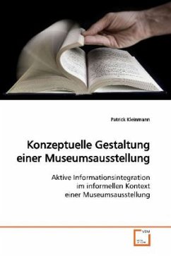 Cover Konzeptuelle Gestaltung einer Museumsausstellung