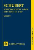 Streichquartett G-Dur op.161 D 887, Studien-Edition
